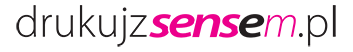 DrukujzSensem.pl Logo